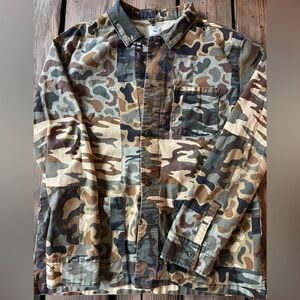 Free Assembly CAMOUFLAGE CHORE JACKET BOYS SZ XXL 18